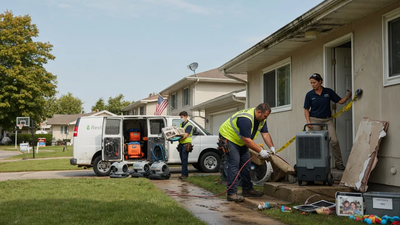 Water Damage Restoration in East Freetown, MA near me